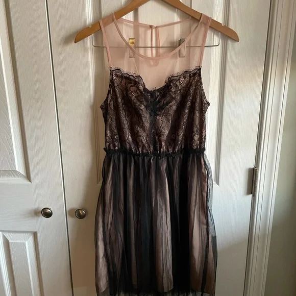 chinese dress ladies Urban Outfitters Black Lace Mini Dress – White Chocolate Couture
